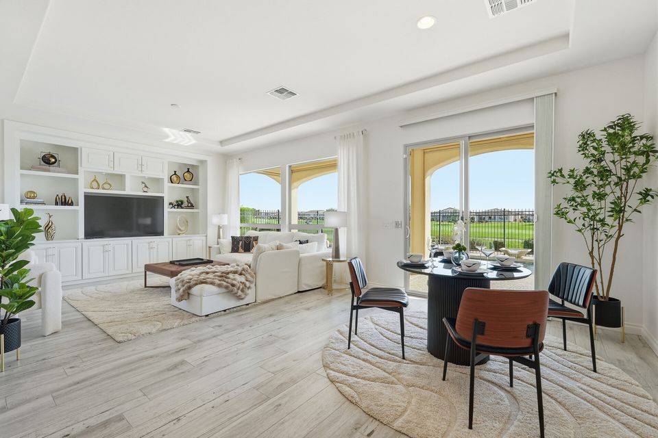 Luxury staged living room